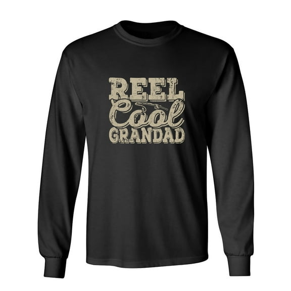 Ree* Cool Grandpa Sarcastic Humor Novelty Men's Long Sleeve Shirts