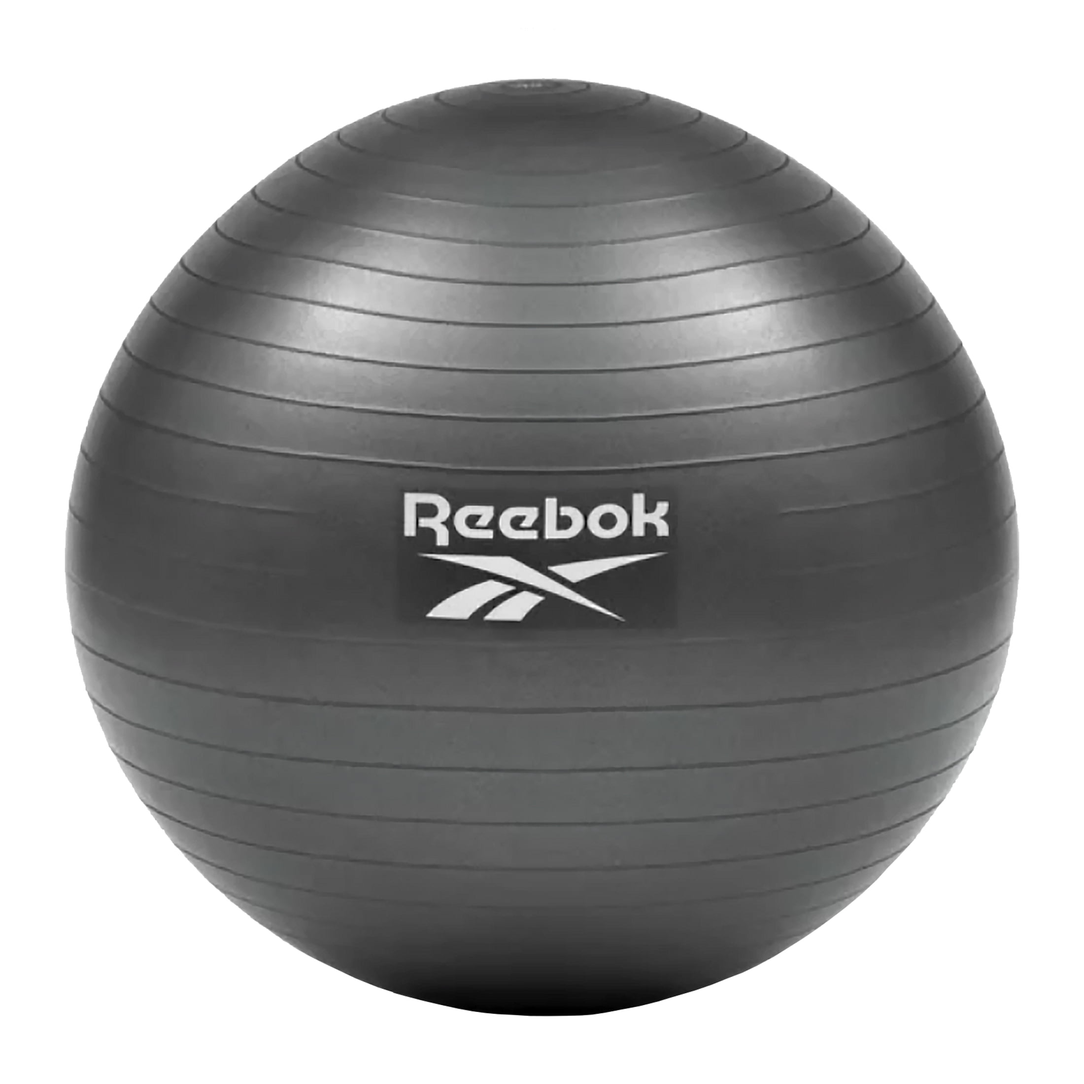Reebok 55cm PVC Exercise, Black, Hand Pump Included, Balance Ball