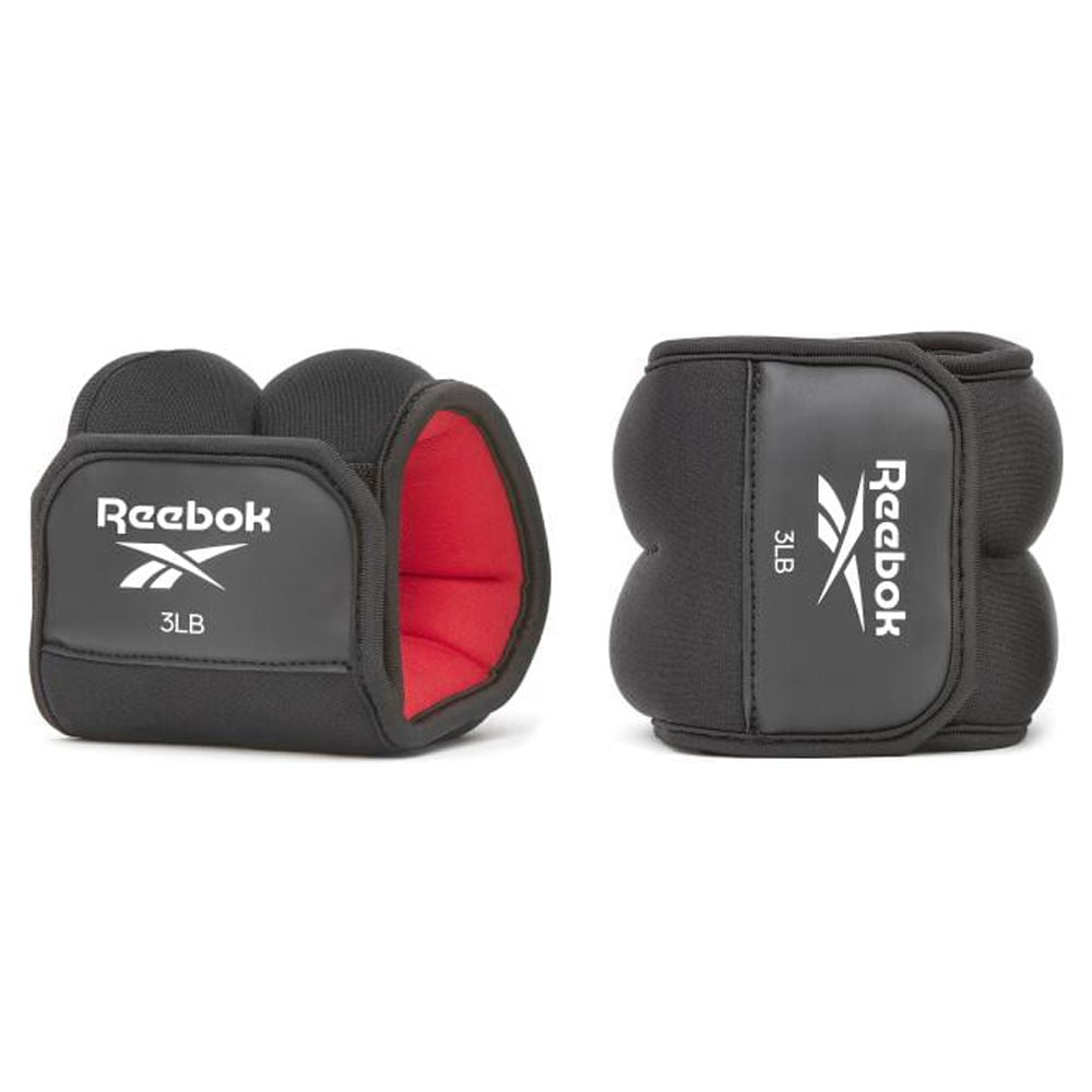 Reebok 6lb Ankle Weights Pair of 2 Weights 3 lb Each Walmart