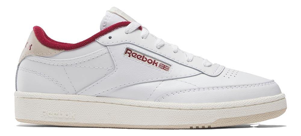 White Club C 85 Red Shop Reebok, Reebok, Reebok Club C 85 In White