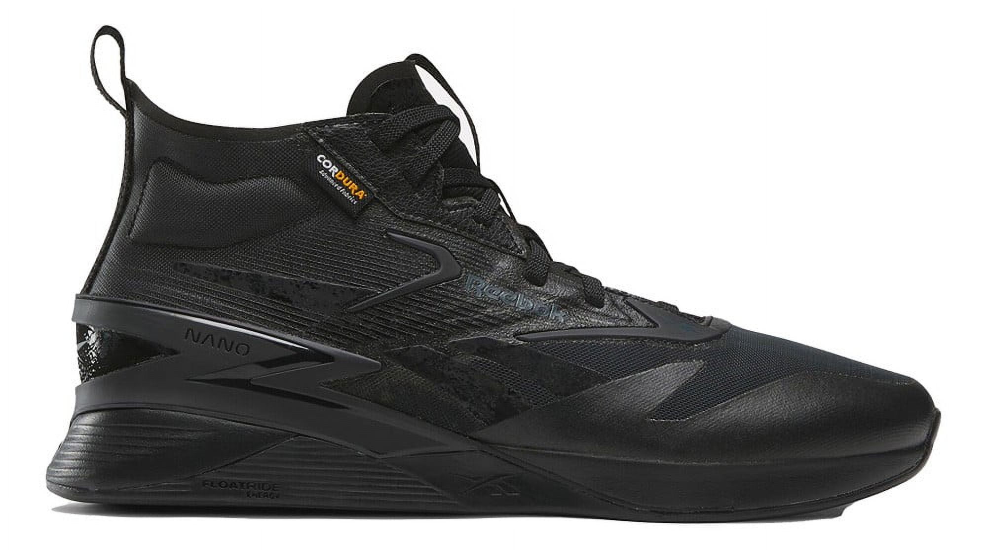 Mens Reebok NANO UNKNWN Shoe Size: 12 Black - Black - Pewter Cross
