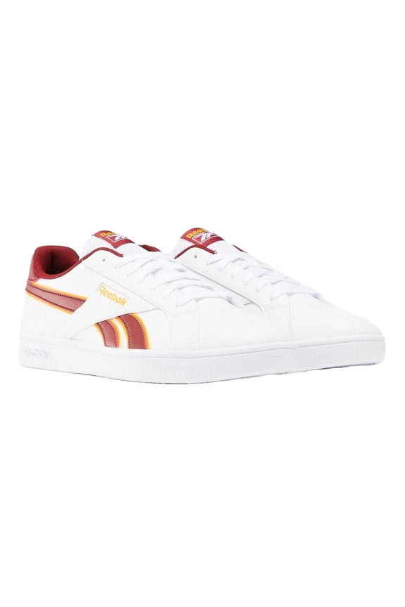 Adult Retro Synthetic Leather Court Trainers