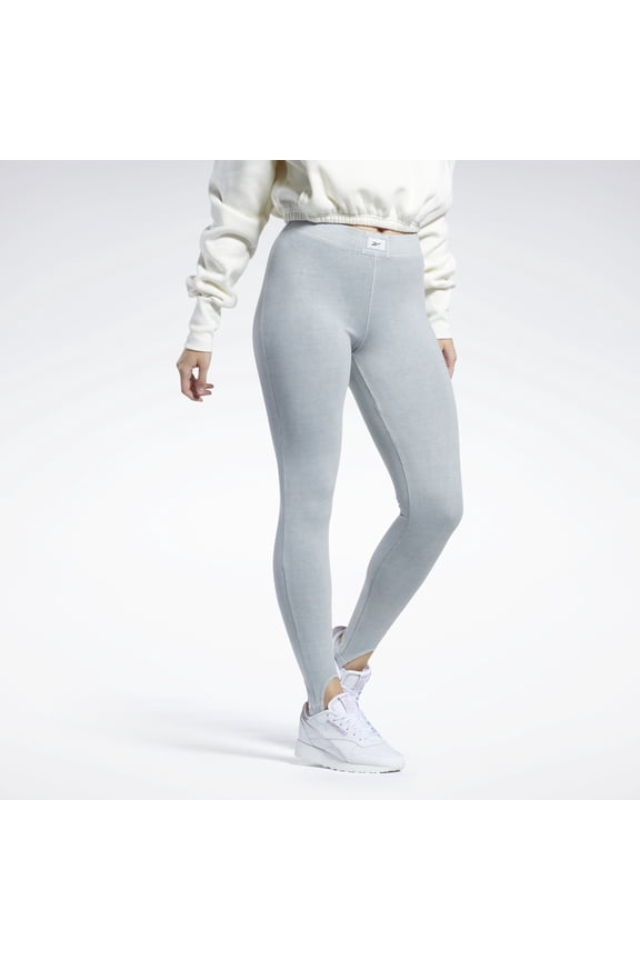 Apparel Women's Cl Rbk Nd Legging Reebok Classics App Women Grey , S/P Reg US