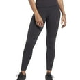 thumbnail image 1 of Reebok Womens Lux High Rise Casual Leggings, Black, X-Small, 1 of 2