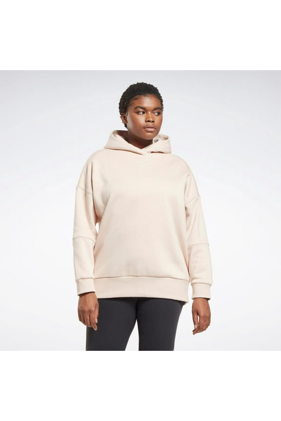 Apparel Women's Lux Hoodie In Reebok Training App Women Nude , 2X Reg US