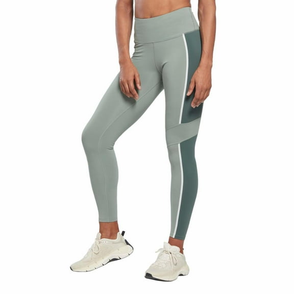 Reebok Apparel  Women's Lux Hr Tight- C Green , L/G Reg US