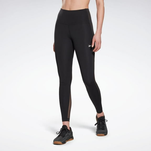 Reebok Apparel  Women's Lux Perform Tight Reebok Training App Women Black , Xstp Reg US