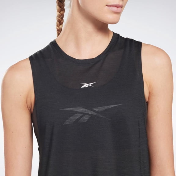 Reebok Apparel Women's Wor Ac Tank Reebok Training App Women Black , S/P Reg US