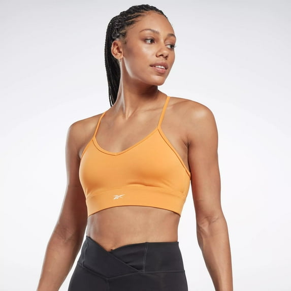 Reebok Apparel Women's Wor Tri Back Bra- P Reebok Training App Women Orange , L/G Reg US