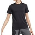 thumbnail image 1 of Reebok Womens Speedwick Basic T-Shirt, Black, X-Small, 1 of 2