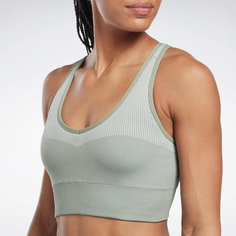 Reebok Apparel Women's Yoga Seamless Sport Green , Xl Reg US