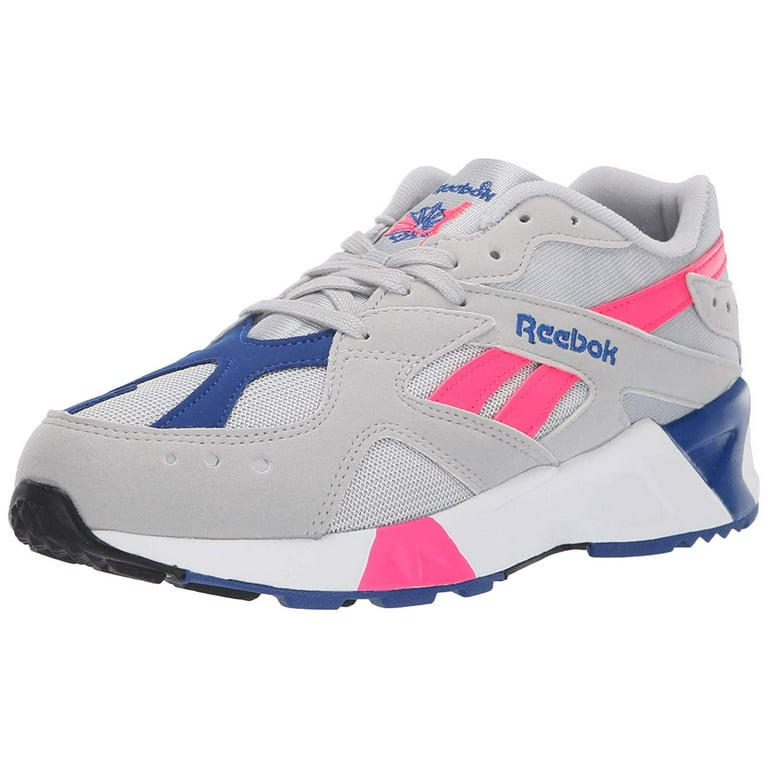 Reebok Aztrek Mens Shoes Grey/Acid Pink/Royal/White dv3941