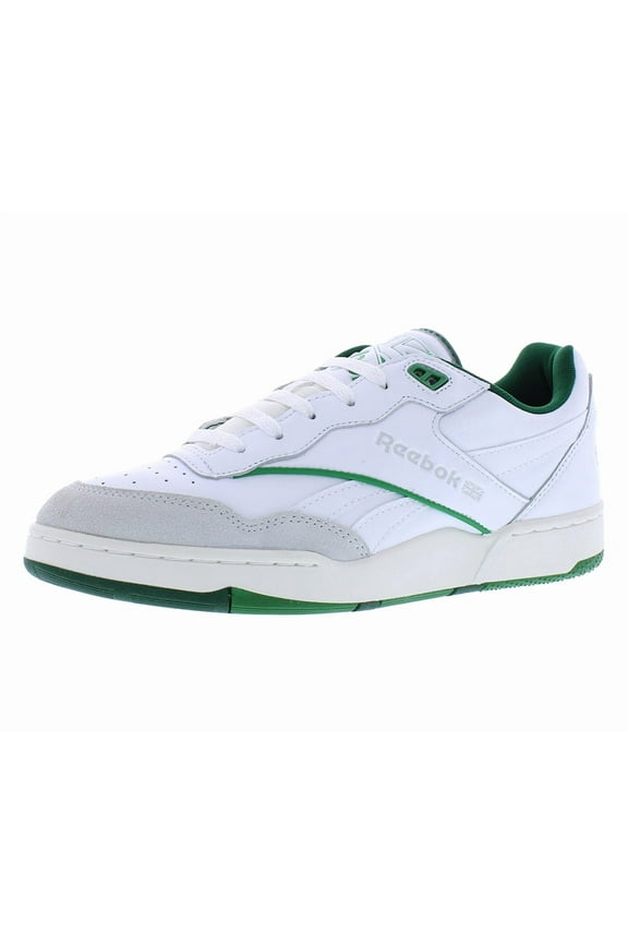 BB 4000 II Mens Shoes Size 7, Color: Footwear White/Chalk/Dark Green