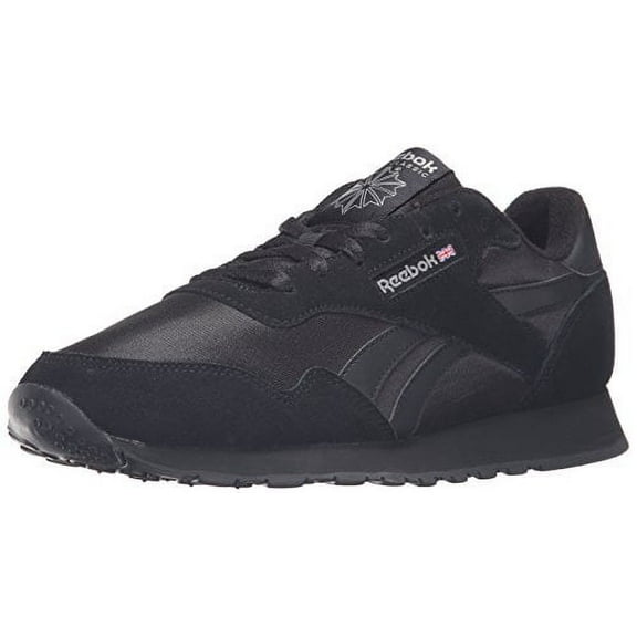Reebok BD1554 : Royal Nylon Classic Fashion Sneaker, Black/Black/Carbon