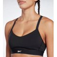 thumbnail image 1 of Reebok BLACK Women's Lux Strappy Sports Bra, US X-Small, 1 of 4