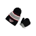thumbnail image 1 of Reebok Baby Boys' 2-Piece Hat & Mittens Set Color: black/red Size: 12 - 24 months, 1 of 1