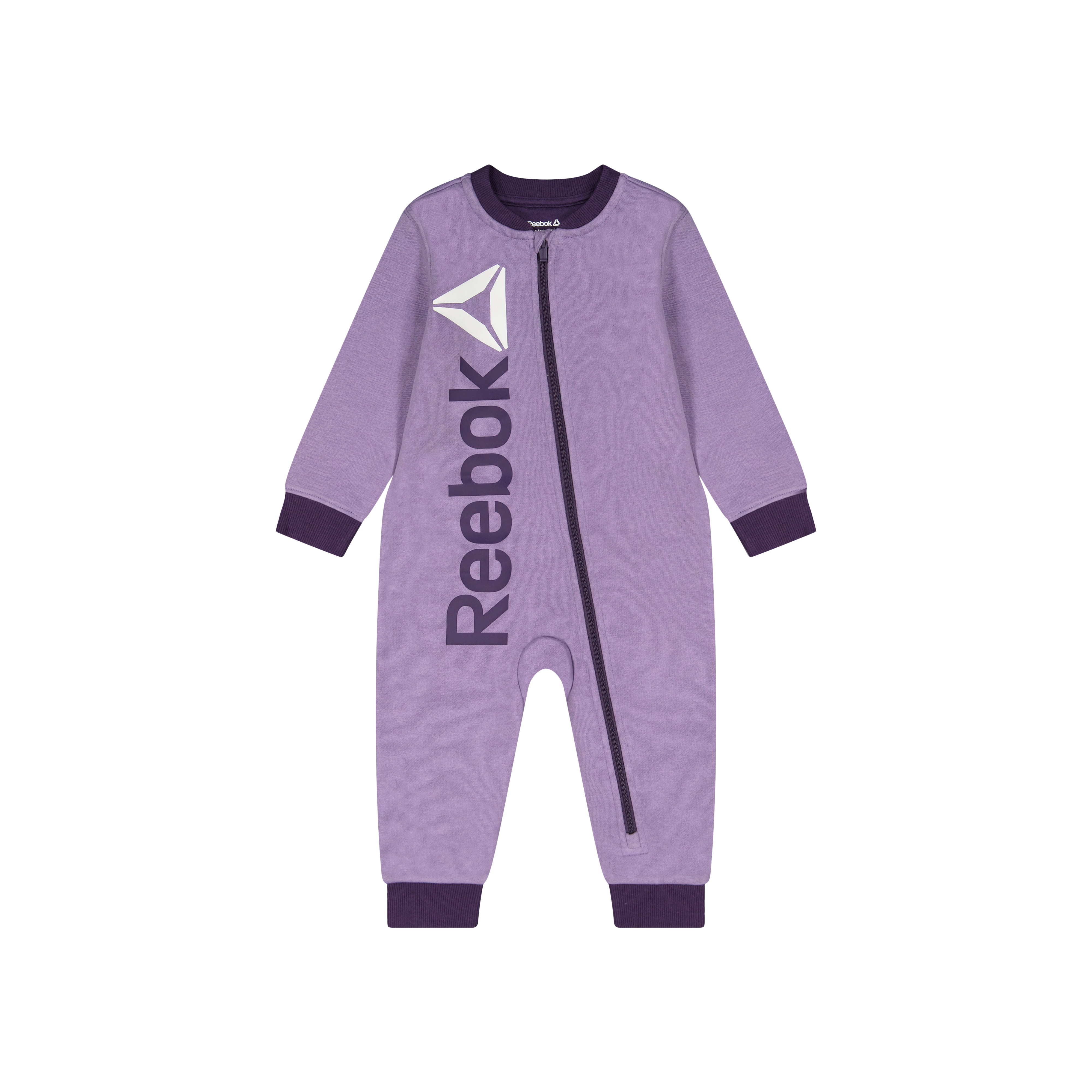 Reebok Baby Snuggle Up Romper, Sizes 0/3-24 Months