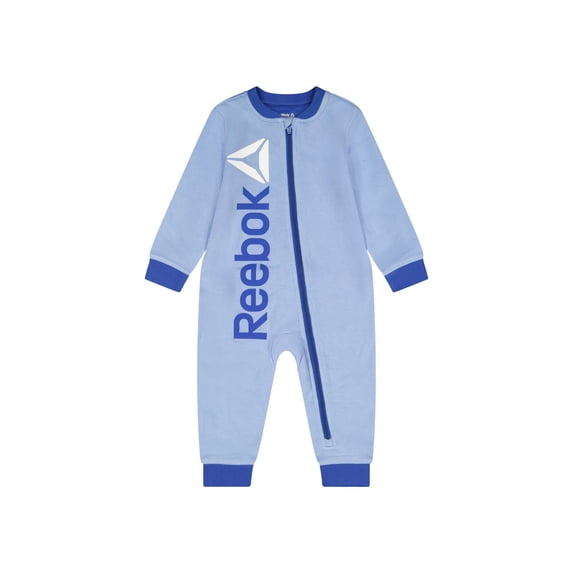 Reebok Baby Snuggle Up Romper, Sizes 0/3-24 Months