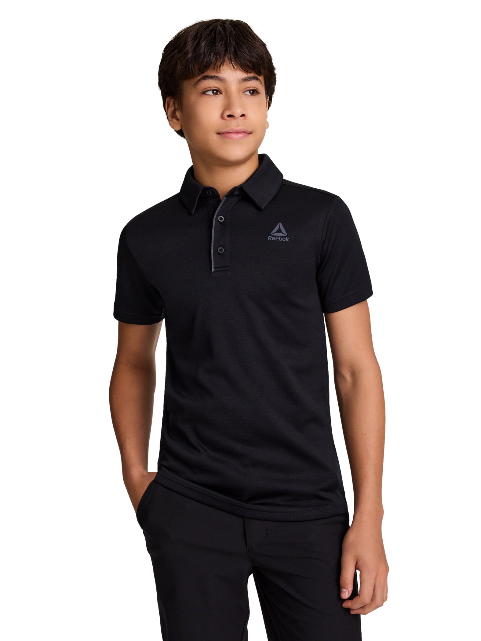 Reebok Boy's Performance Polo Uniform Shirt, Sizes 4-18