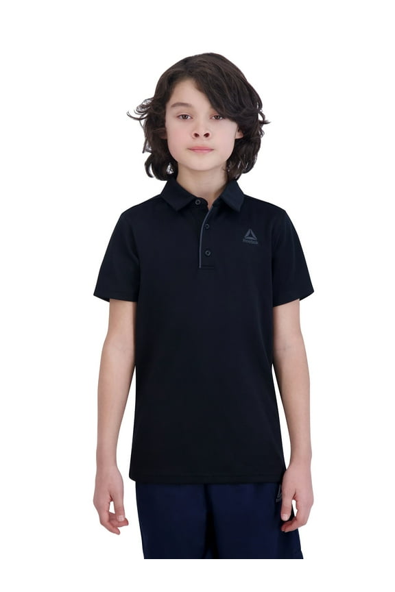 Big Boy's Performance Polo Uniform Shirt, Sizes 4/5-18