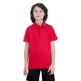 thumbnail image 1 of Reebok Big Boy's Performance Polo Uniform Shirt, Sizes 4/5-18, 1 of 6