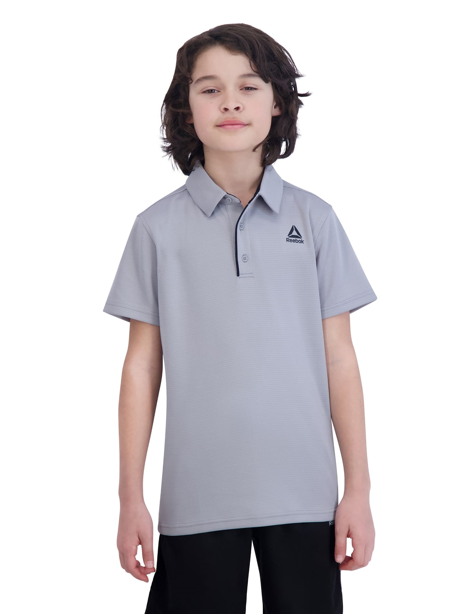Reebok Boy's Performance Polo Uniform Shirt, Sizes 4-18