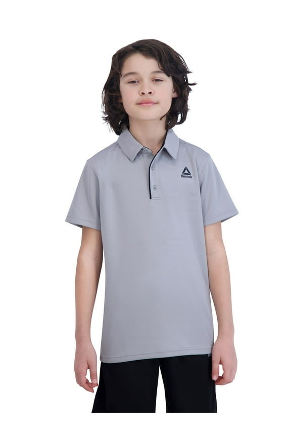Boy's Performance Polo Uniform Shirt, Sizes 4-18