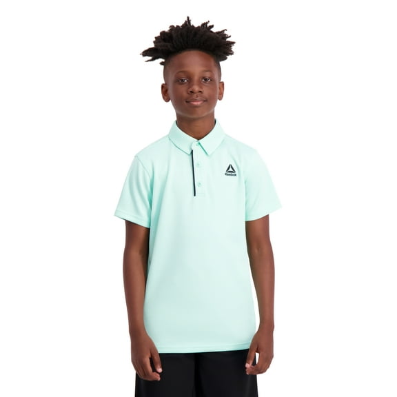 Reebok Big Boy's Performance Polo Uniform Shirt, Sizes 4/5-18