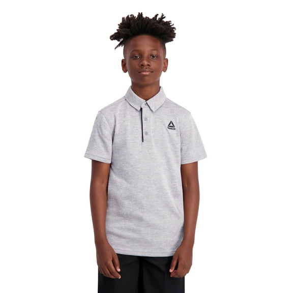 Reebok Big Boy's Performance Polo Uniform Shirt, Sizes 4/5-18