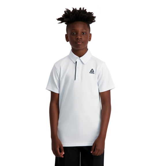 Reebok Big Boy's Performance Polo Uniform Shirt, Sizes 4/5-18