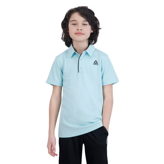 Reebok Big Boy's Performance Polo Uniform Shirt, Sizes 4/5-18