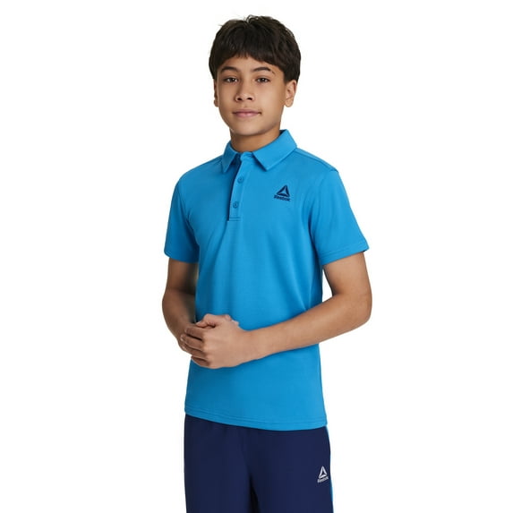 Reebok Boy's Performance Polo Uniform Shirt, Sizes 4-18