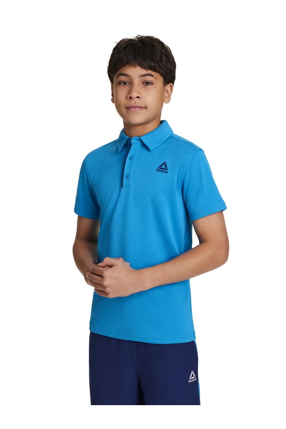 Boy's Performance Polo Uniform Shirt, Sizes 4-18