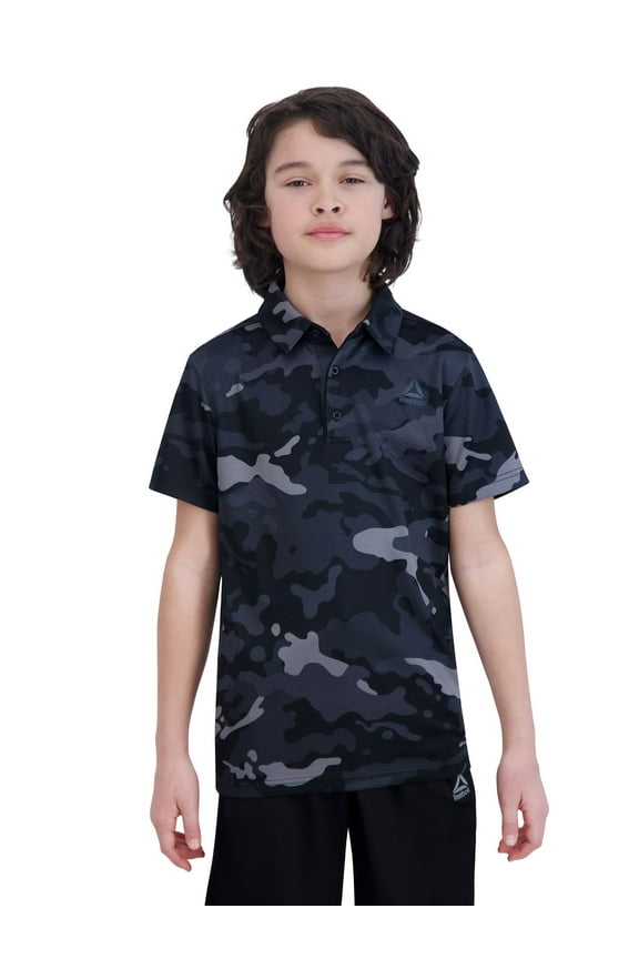 Boy's Performance Polo Uniform Shirt, Sizes 4-18