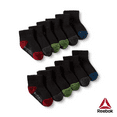 thumbnail image 1 of Reebok Baby Toddler Boy Socks with Gripper, 12-Pack, 1 of 6