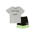 thumbnail image 1 of Reebok Baby and Toddler Boy Active Graphic T-Shirt and Short Outfit Set, 2-Piece, Sizes 12M-5T, 1 of 2