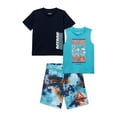 thumbnail image 1 of Reebok Baby and Toddler Boy T-Shirt, Muscle Tank, and Shorts Outfit Set, 3-Piece, Sizes 12M-5T, 1 of 8