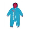 thumbnail image 1 of Reebok Baby and Toddler Hooded Romper, Sizes 0/3-24 Months, 1 of 2