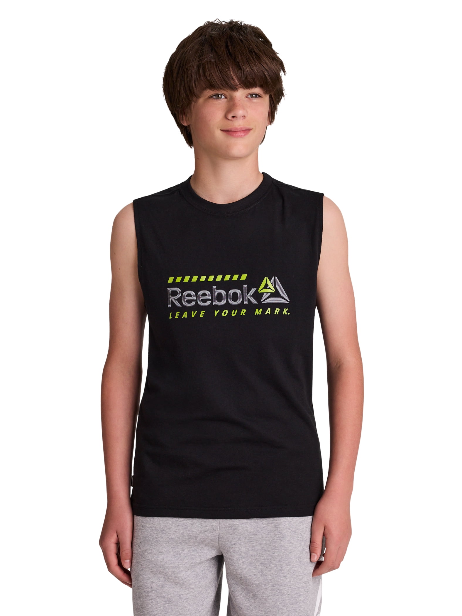 Reebok Boy’s Active Graphic Tank Top, Sizes 4-18