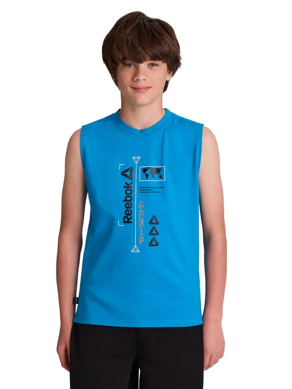 Boy’s Active Graphic Tank Top, Sizes 4-18