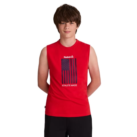 Boy’s Active Graphic Tank Top, Sizes 4-18