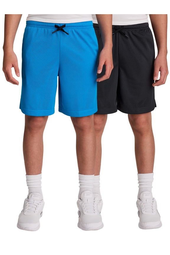 Boy's Athletic 2-Pack Mesh Short, Sizes 4-18