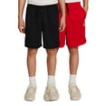 thumbnail image 1 of Reebok Boy's Athletic 2-Pack Mesh Short, Sizes 4-18, 1 of 13