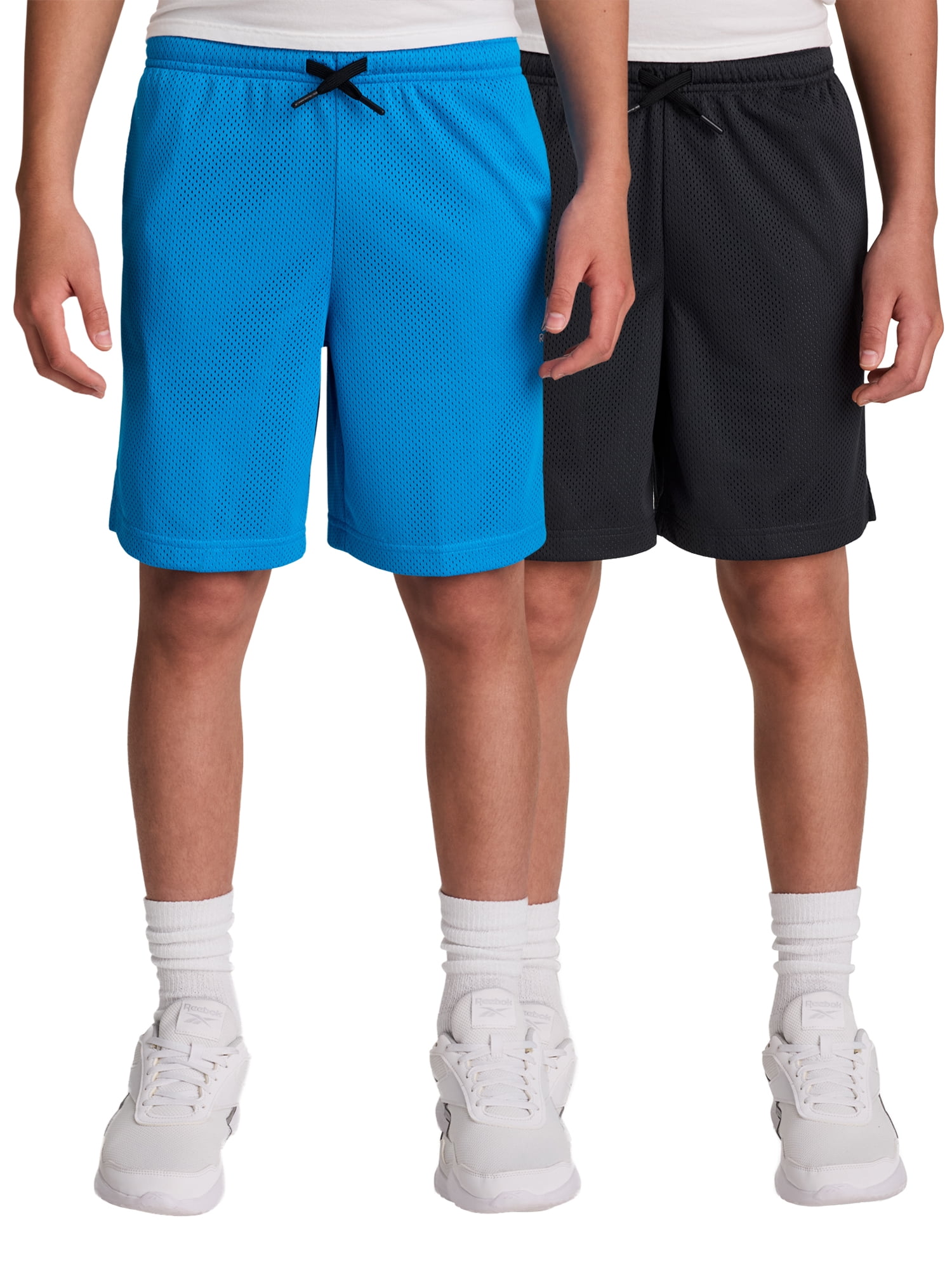 Reebok Boy's Athletic 2-Pack Mesh Short, Sizes 4-18