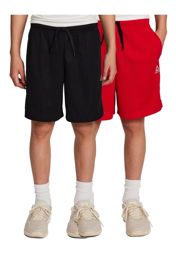Boy's Athletic 2-Pack Mesh Short, Sizes 4-18