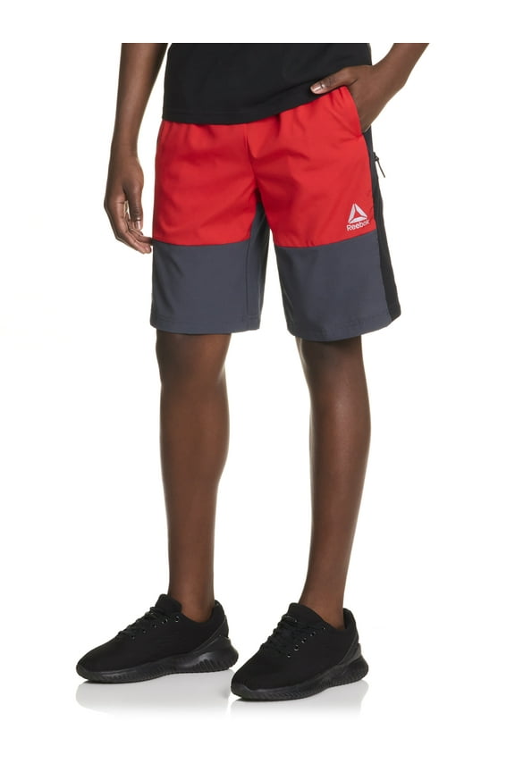 Boy's Athletic Colorblock Short, Sizes 4-18