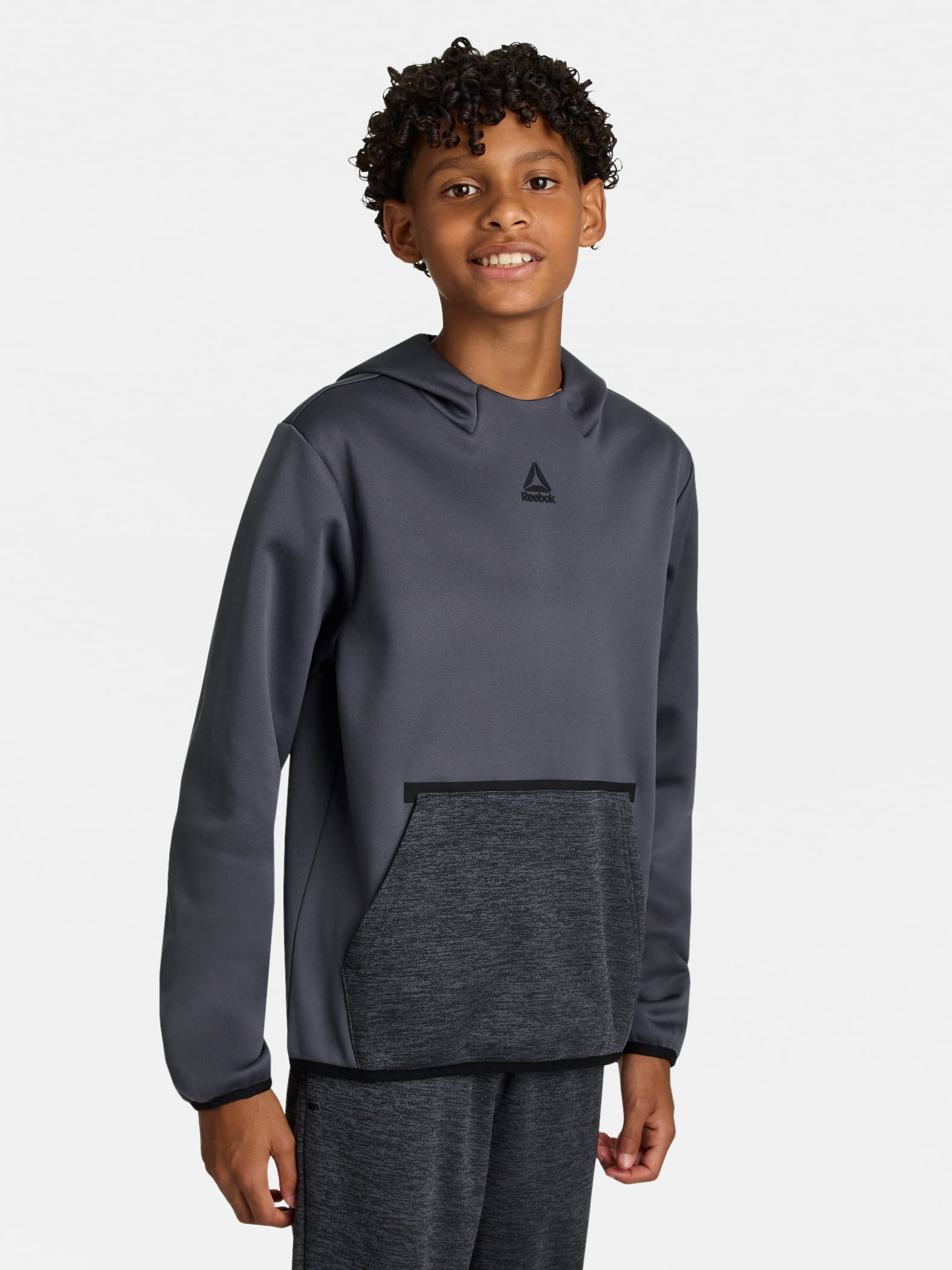 Reebok Boy's Athletic Cool Down Fleece Hoodie, Sizes 4-18
