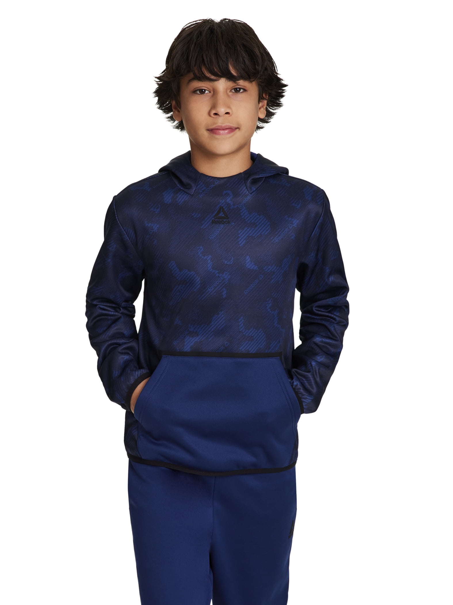 Reebok Boy's Athletic Cool Down Fleece Hoodie, Sizes 4-18