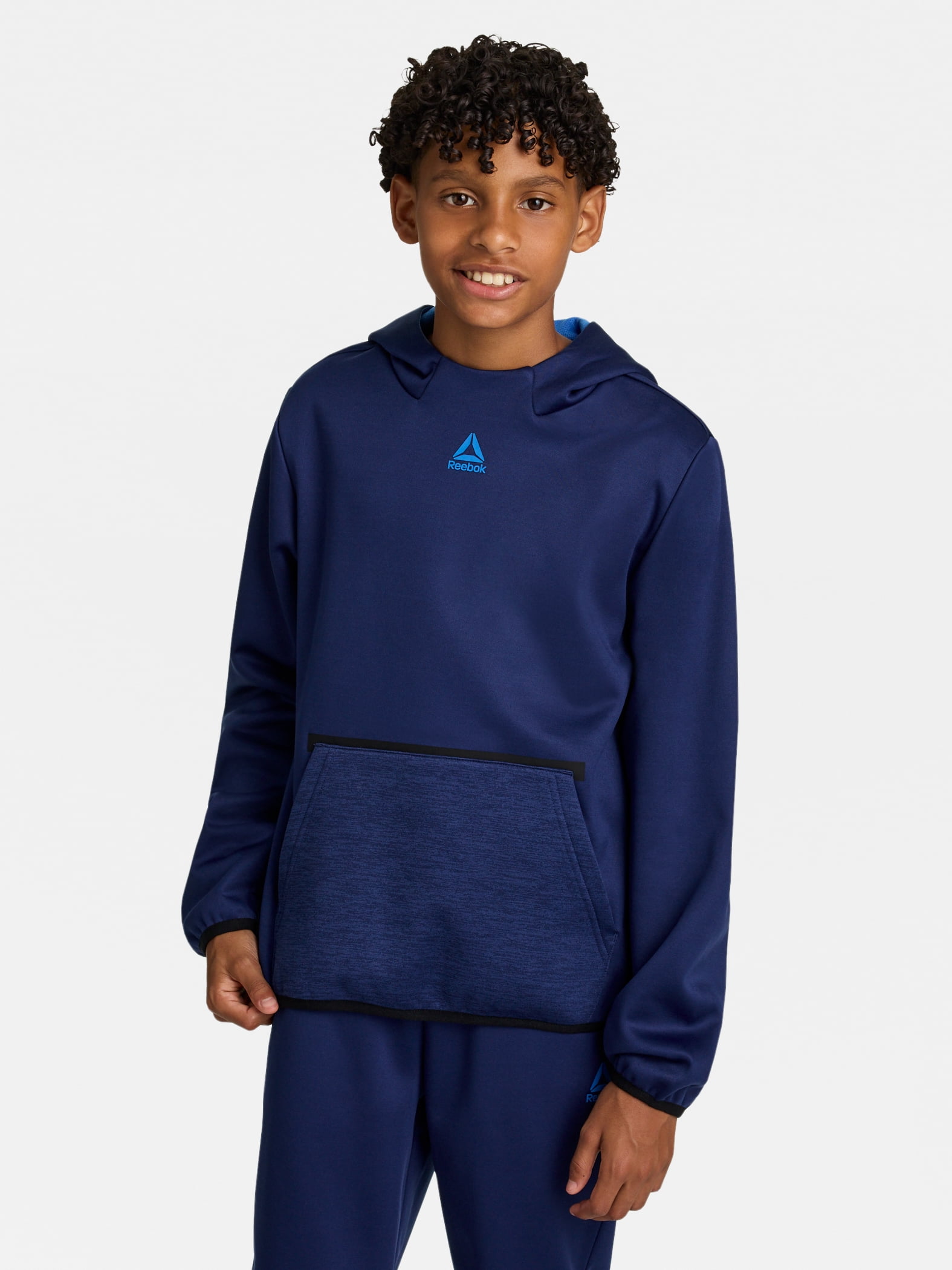 Reebok Boy's Athletic Cool Down Fleece Hoodie, Sizes 4-18