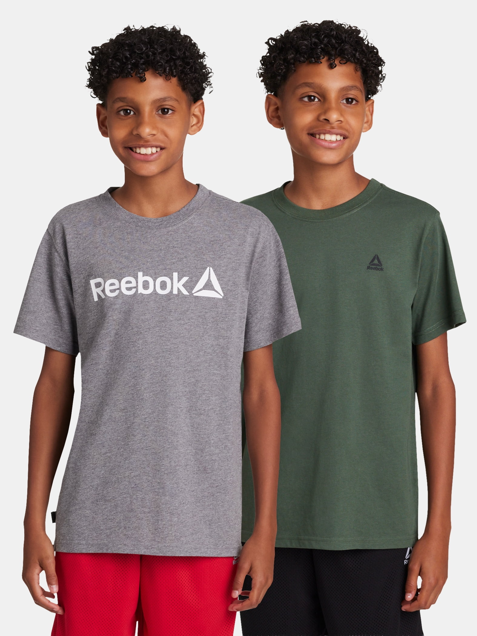 Reebok Boy's Athletic Game Day 2-Pack Graphic T-Shirt, Sizes 4-18